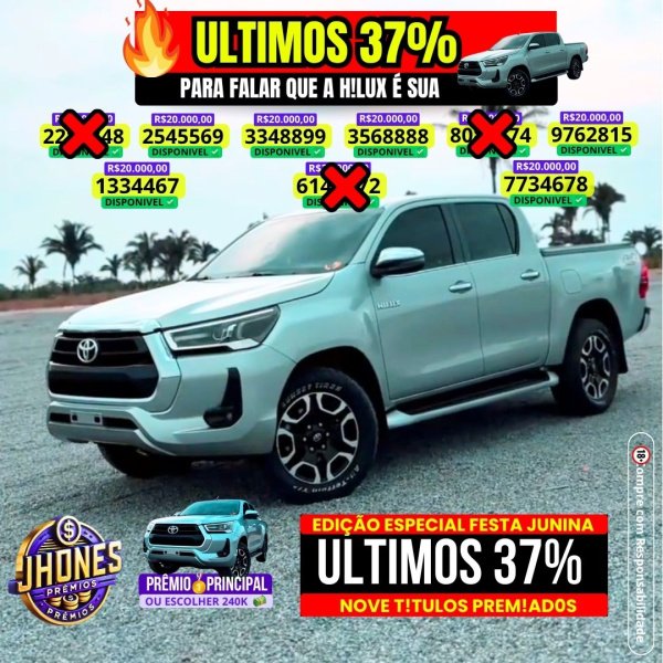 🏆Toyota HILUX SRX 2024 OU 240 MIL 🛻